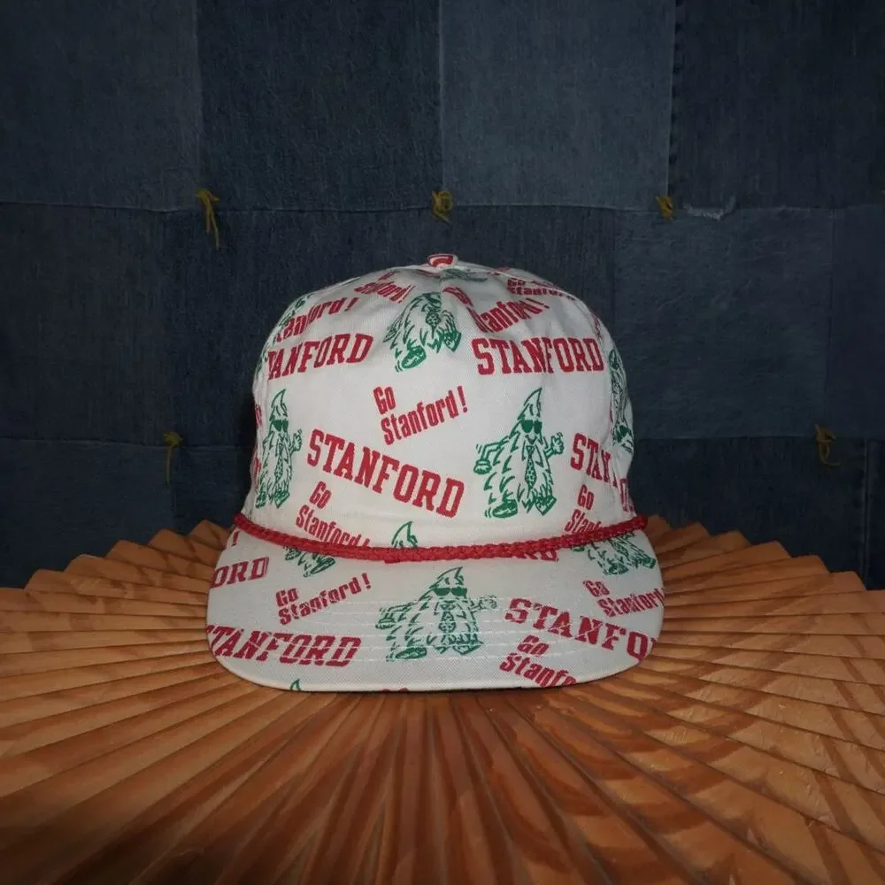 OSFA - Vintage Y2K American Vintage Hats stanford aop